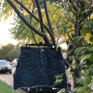 Jean skirt